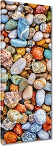 Vászonkép 40x100 Színes kavicsok