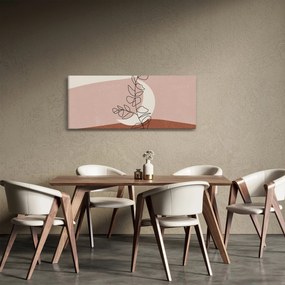Kép - Boho levelek N⁰2 (120x50 cm)