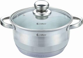 Acél fazék 3.5L/20CM Indukciós Gáz Elitehoff