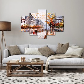 Kép - Városi élet (150x105 cm)