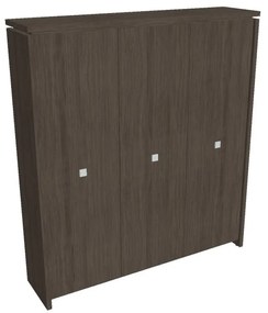 Verno magas gardrób 188 x 46 x 210 cm, antracit tölgy
