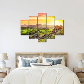 Kép a Hampi-völgyről Indiában (150x105 cm)