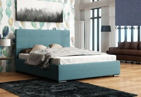 NASTY 4 II kárpitozott ágy+ ágyrács, sofie 14, 160x200