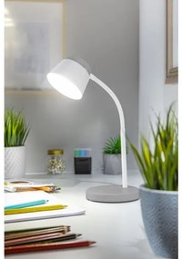 Lámpa Asztali HELIN 6W, 350lm,  AC220-240V, 3-CCT, PF> 0,5, RA>80, szürke