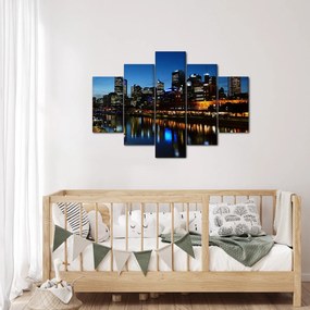 Éjszaka Melbourne-ben (150x105 cm)