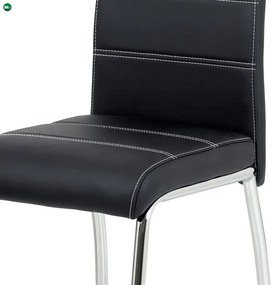 Modern Étkezőszék Fekete Színben Hc-484