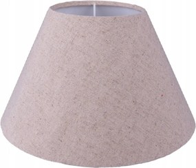 Bézs pamut lámpaernyő Liam asztali lámpához 23x15 cm