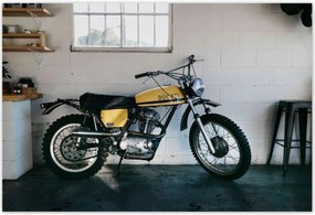 Poszterek 185x125 Ducati Chrome Yellow