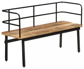 tömör mangófa pad 120 x 40 x 70 cm