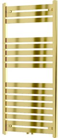 Mexen Uran fürdőszobai radiátor 1200 x 600 mm, 492 W, arany - W105-1200-600-00-50