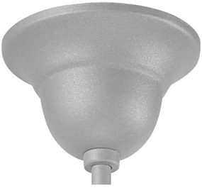 Csillár láncon RETRO II 3xE27/60W/230V ezüst