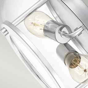 Quoizel Trilogy QZ-TRILOGY-F-S-BATH Süllyesztett mennyezeti lámpa 2x40W/E27 IP44