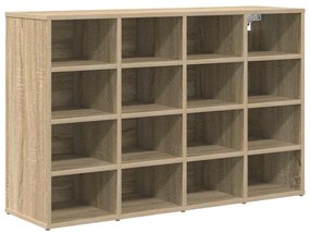 Cipősszekrény polcokkal sonoma tölgy 103 x 30 x 67 cm Faanyag