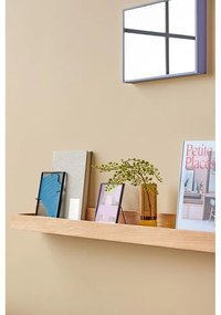 Natúr színű fali polc képekhez tölgyfa dekorral 120 cm Folk – Hübsch