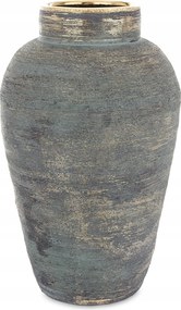 Váza arany üveg dörzsölt fedél dekoráció stílusos kerámia