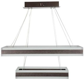 LED dimmelhető csillár zsinóron LED/113W/230V 3000K barna