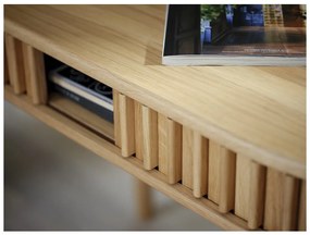 Design íróasztal Wally 120 cm természetes tölgy