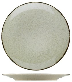 24 darabos étkészlet, bézs/porcelán