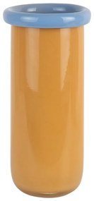 Mustársárga üveg váza (magasság 30,5 cm) Plegado – PT LIVING