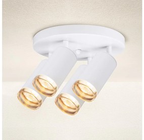 Brilagi Brilagi - Fürdőszobai spotlámpa SELE AQUA 4xGU10/30W/230V IP44 fehér BG1658