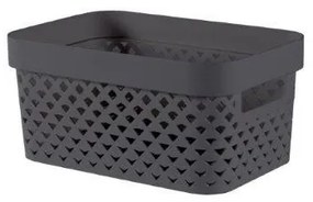 Curver Pure S 4,5 l sötétszürke tárolódoboz
