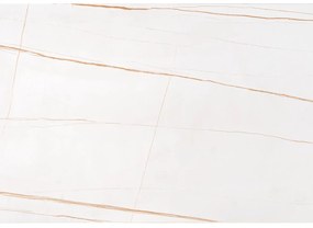 Dohányzóasztal Un 3 (fehér márvány + arany). 1092468