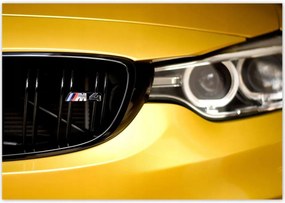Poszterek 100x70 Sárga Bmw