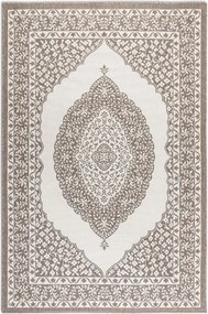 Teraszszőnyeg 200x290cm kétoldalas zsinóros, bézs-krém