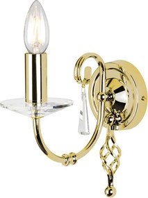 Elstead Lighting AEGEAN AG1-POL-BRASS Fali lámpa 1x60W/E14