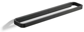 Rim fekete törölközőtartó fogas, szélesség 44 cm - Zone