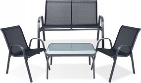 Erkély Bútor terasz kerti 2x szék pad kanapé asztal