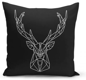 Reindeer and Stars 4 db karácsonyi párnahuzat és asztali futó szett - Minimalist Cushion Covers
