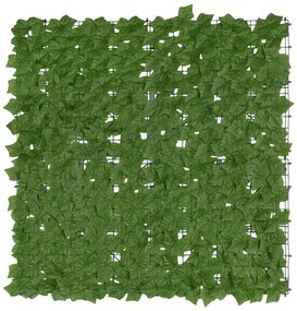 Zöld műanyag belátásgátló erkélyre 300x100 cm Ivy – Maximex