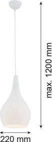 Argon SANTANA 3996 Függőlámpa 1x15W/E27 IP20