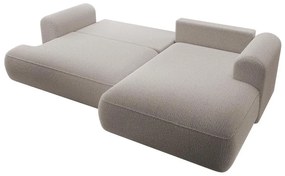 Sarokkanapé Olivo I (J)  (világos bézs + fekete). 1098977