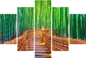 Kép - Japán bambusz erdő (150x105 cm)