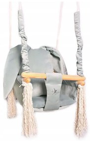 Gyerek fa hinta Grey Bunny