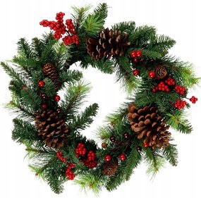 Karácsonyi Koszorú Ajtóra Nagy Nád Karácsonyi Dekoráció Karácsony