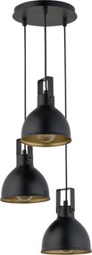 Sigma lighting modern függeszték mars fekete arany sig32260