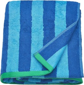Ikea fürdőlepedő Slanhostmal világos/világoskék csíkos 100x150cm