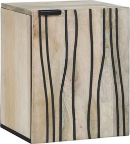 vidaXL Fürdőszobai mosdószekrény Fehér 38 x 33,5 x 48 cm Faanyag