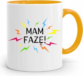 Bögre Sárga Ajándék Villanyszerelő Van Egy Fázis Villanyszerelő Nyomtatott Fényképpel