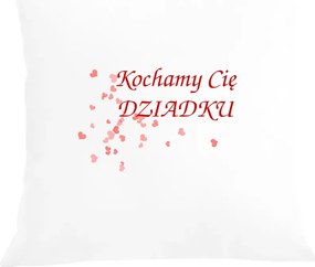 Párna párnahuzat Nagyszülők napja Szeretünk téged Nagypapa Ajándék