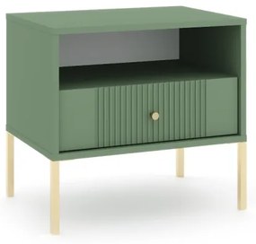 Éjjeliszekrény Zöld Színben. ISEO IS06