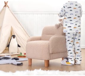 LORY rózsaszín gyerekfotel