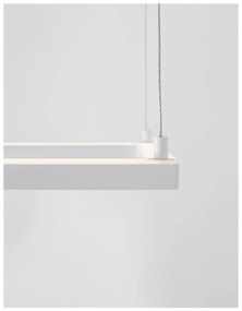 Nova Luce 1 ágú függeszték, fehér, 3000K melegfehér, beépített LED, 1x30W, 2100 lm, 9990735