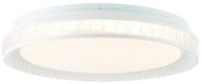 BRILLIANT G97190-70 BURLIE Kerek Mennyezeti Lámpa Fehér, Átlátszó LED IP20