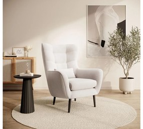 Fotel Veneza 1  (krém + fekete). 1098914