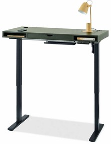 PC asztal Osto 120 (zöld + fekete). 1109833