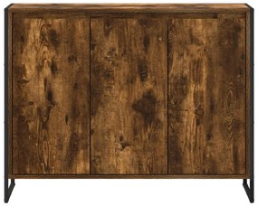 Oldalsó szekrény Füstös tölgy 96,5 x 30 x 75 cm Faanyag